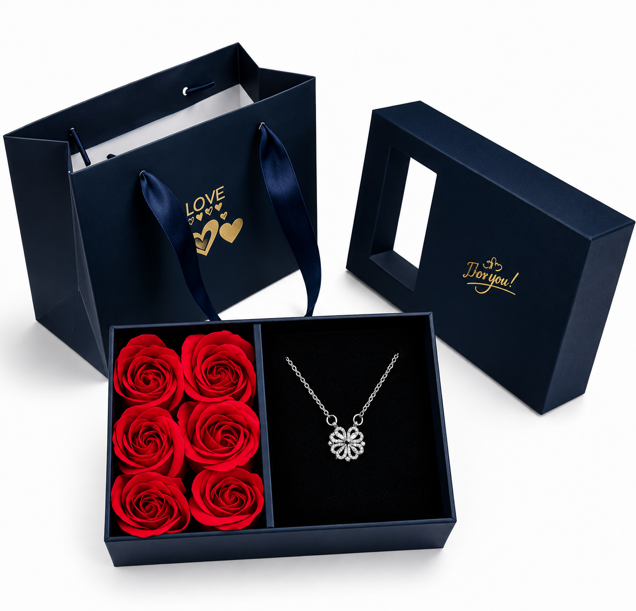 Forever Flowers Gift Box
