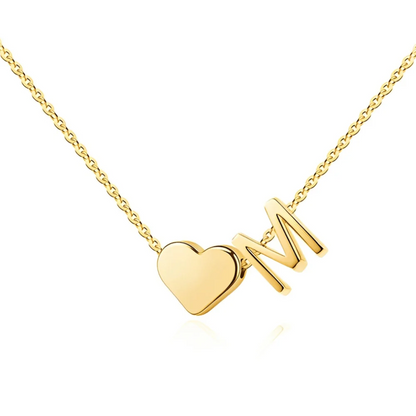 Collar inicial Katy Heart