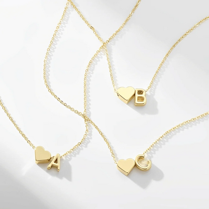 Collar inicial Katy Heart