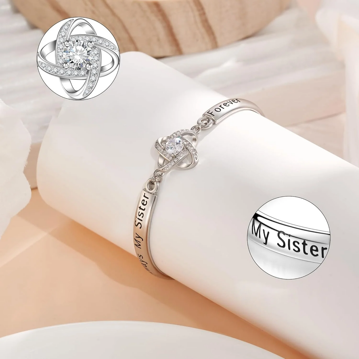 Pulsera de trébol de cuatro hojas