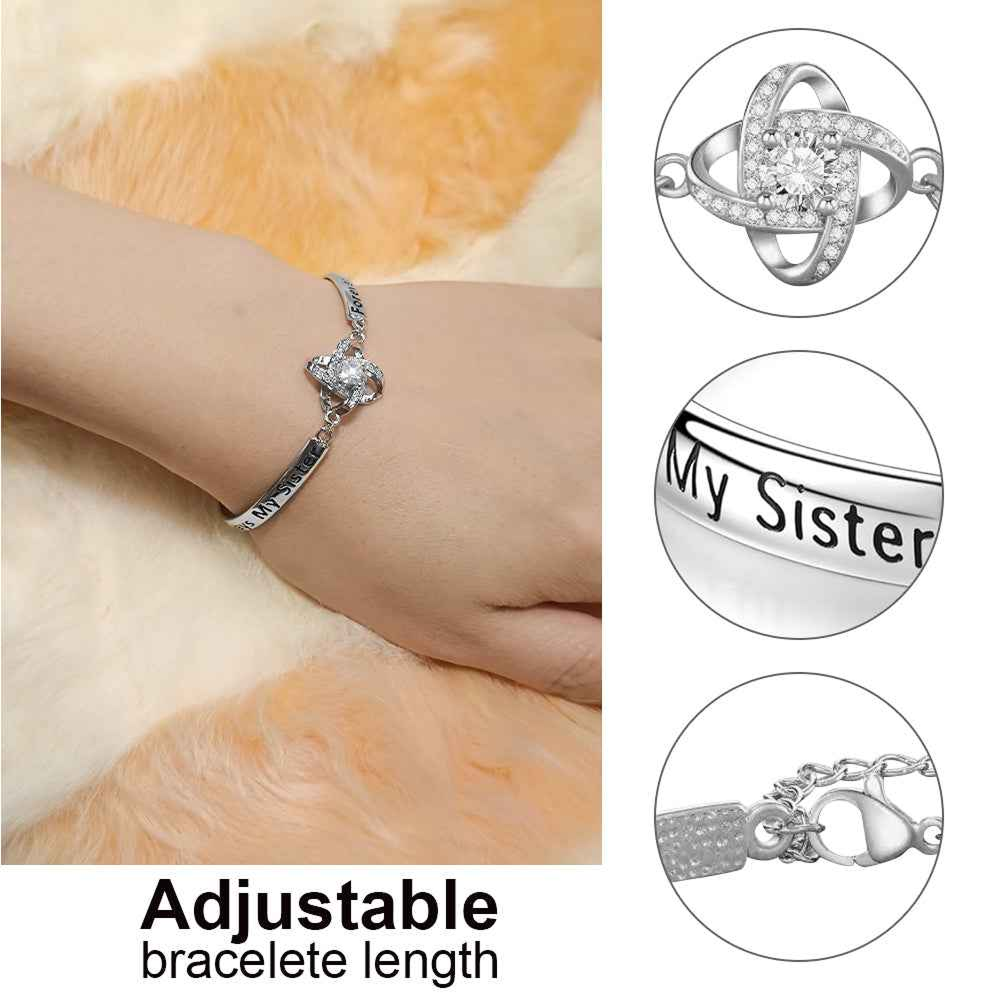 Pulsera de trébol de cuatro hojas
