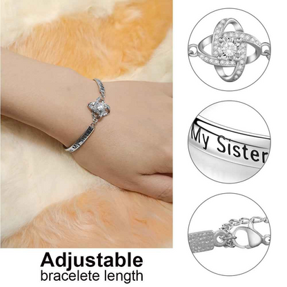Pulsera de trébol de cuatro hojas