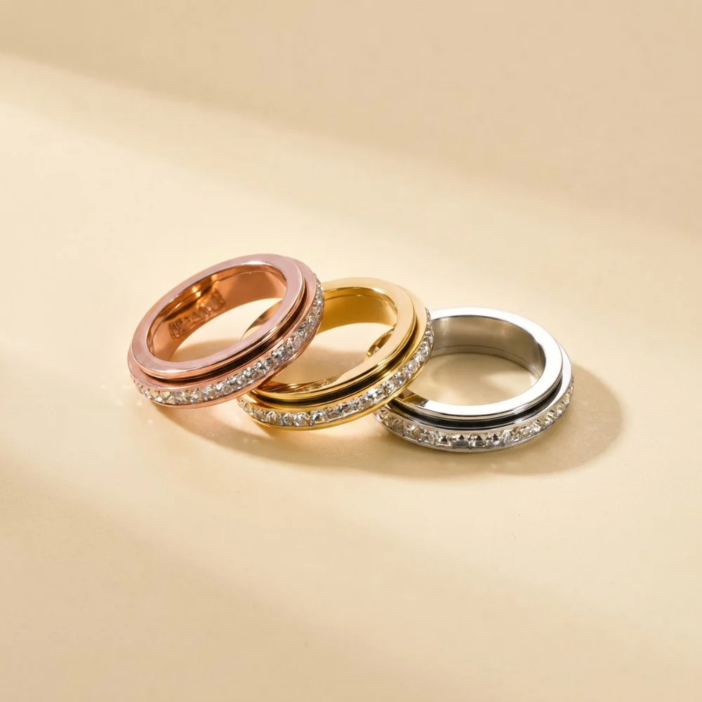 Anillo giratorio Serenity